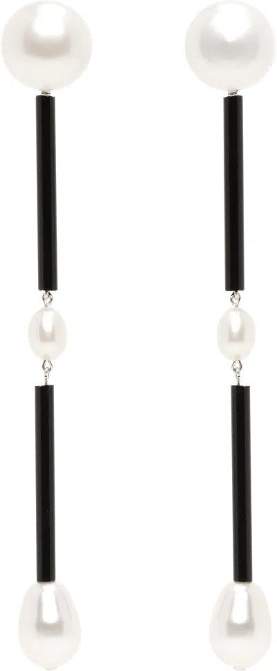 Sophie Buhai Medium Osiris Earrings In White