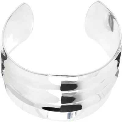 Sophie Buhai Medium Wave Cuff Bracelet In Metallic