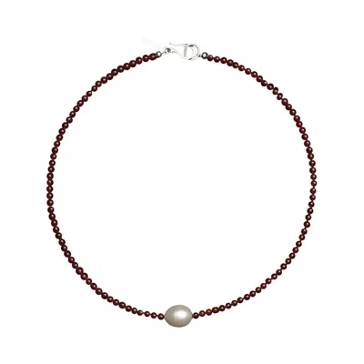 Pre-owned Sophie Buhai Mermaid Choker 'carnelian' | Brown | Women's Size Onesize
