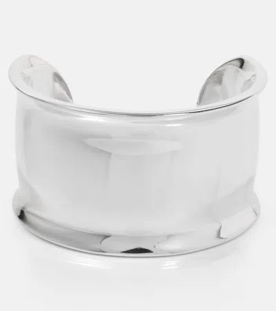 Sophie Buhai Metzner Small Sterling Silver Cuff Bracelet In Metallic