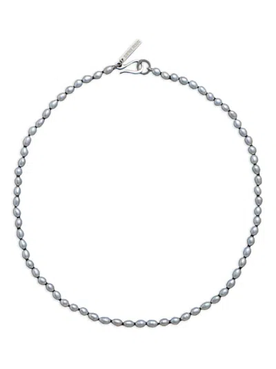 Sophie Buhai Mother Of Pearl Necklace In Silver