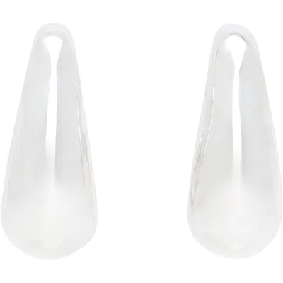 Sophie Buhai Noodle Earrings In Sterling Silver