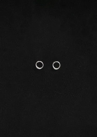 Sophie Buhai Nouveau Hoops, Small In Sterling Silver