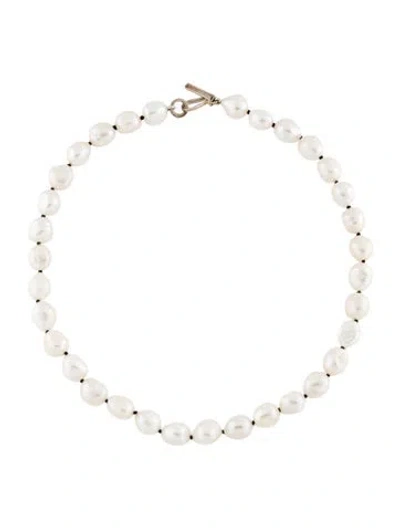 Pre-owned Sophie Buhai Pearl Bead Strand Necklace, 16" In Multi