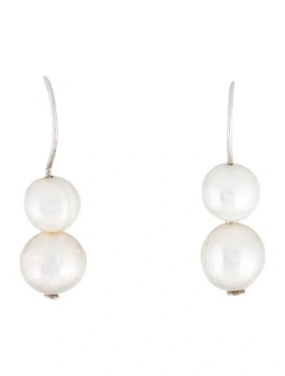 Pre-owned Sophie Buhai Pearl Drop Earrings In Multi
