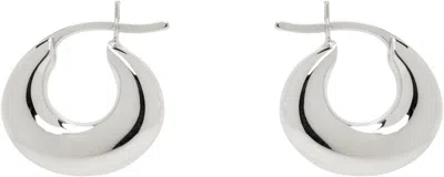 Sophie Buhai Petite Discus Hoop Earrings In Silver