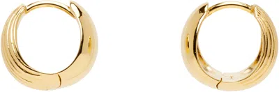 Sophie Buhai Reversible Hinged Hoop Earrings In Gold