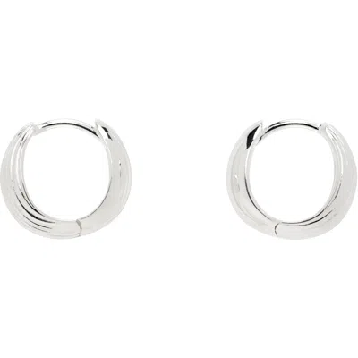 Sophie Buhai Silver Bagel Hoop Earrings In Sterling Silver
