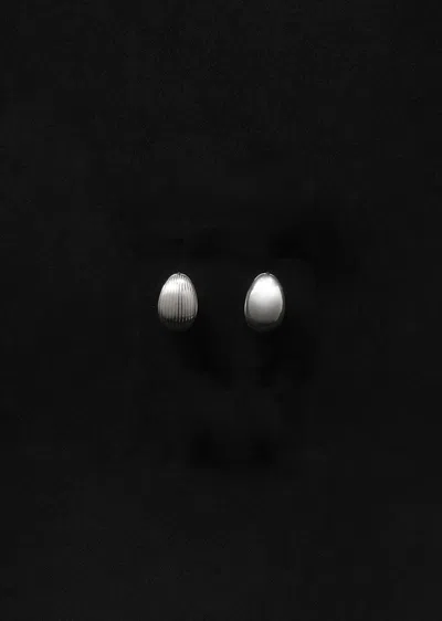 Sophie Buhai Reversible Hinged Hoops, Large In Sterling Silver