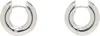 Sophie Buhai Silver Bagel Hoop Earrings In Sterling Silver
