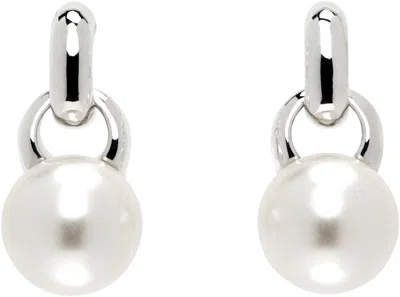 Sophie Buhai Silver Everyday Pearl Earrings In Sterling Silver