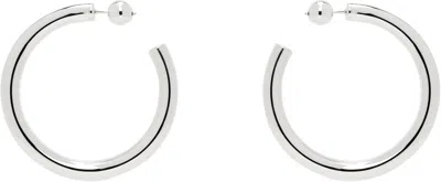 Sophie Buhai Silver Medium Everyday Hoop Earrings In Sterling Silver
