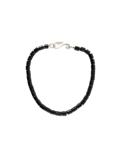 Sophie Buhai Deco Silver Onyx Choker In Black