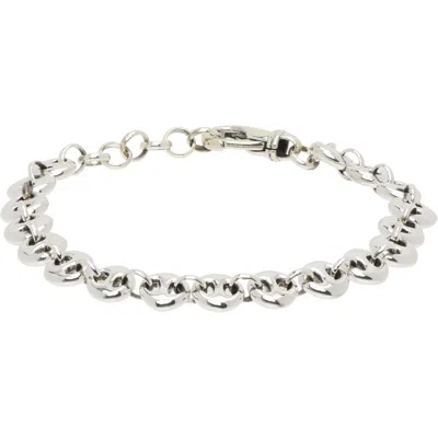 Sophie Buhai Small Circle Link Bracelet In Sterling Silver