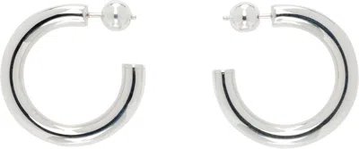 Sophie Buhai Small Everyday Hoop Earrings In Silver