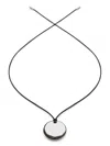 Sophie Buhai Small Full Moon Necklace In Silver