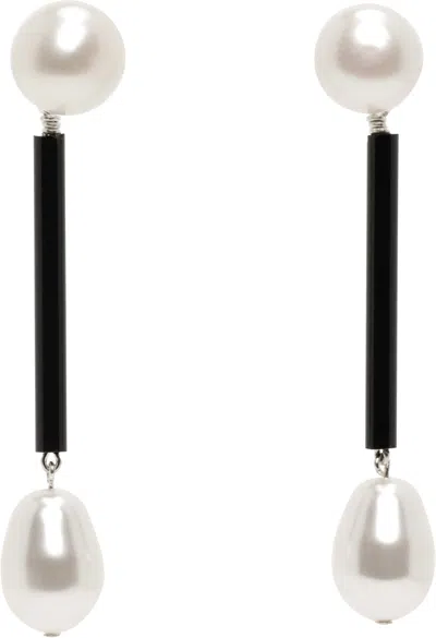 Sophie Buhai Small Osiris Pearl Earrings In Multi