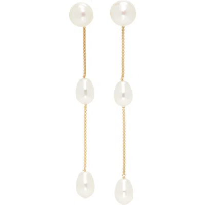 Sophie Buhai Small Pearl Drop Earrings In 14k Gold-filled