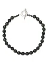 Sophie Buhai Sterling Silver Beaded Necklace In Black