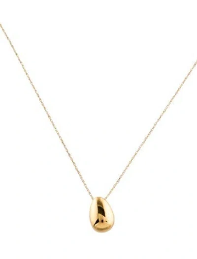 Pre-owned Sophie Buhai Tiny Egg Pendant Necklace, 15.5" In Multi