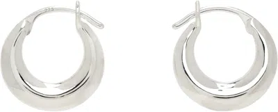 Sophie Buhai Tiny Essential Hoop Earrings In Silver