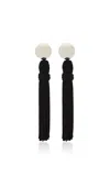 Sophie Buhai Venetian Sterling Silver Earrings In Black