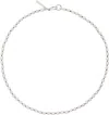 Sophie Buhai White Tiny Pearl Collar Necklace In Sterling Silver