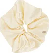 Sophie Buhai Yellow Elegant Scrunchie In Brown