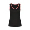 Sophie Cameron Davies Women's Black Cotton Vest Top In Black