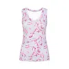 Sophie Cameron Davies Women's Grey & Pink Floral Vest Top In Grey