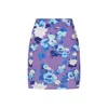 Sophie Cameron Davies Women's Pink / Purple Floral Mini Skirt In Pink/purple