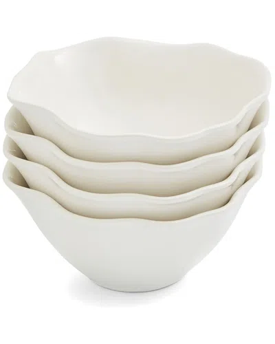 Sophie Conran Set Of 4 Floret All Purpose Bowls In Neutral