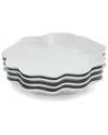 Sophie Conran Set Of 4 Floret Salad Plates