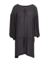 Sophie Deloudi Woman Mini Dress Black Size 3 Viscose In Black