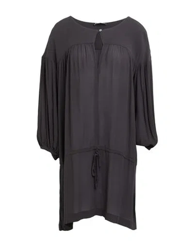 Sophie Deloudi Woman Mini Dress Black Size 3 Viscose