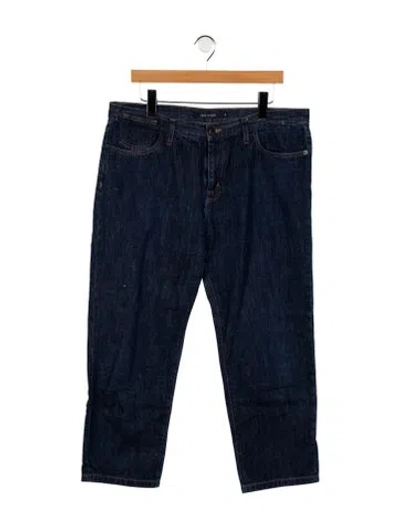Pre-owned Sophie D'hoore Mid-rise Straight Leg Jeans In Blue