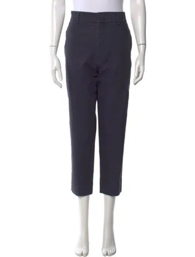 Pre-owned Sophie D'hoore Straight Leg Pants In Blue