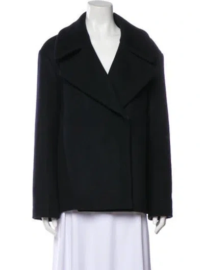 Pre-owned Sophie D'hoore Virgin Wool Blazer In Black