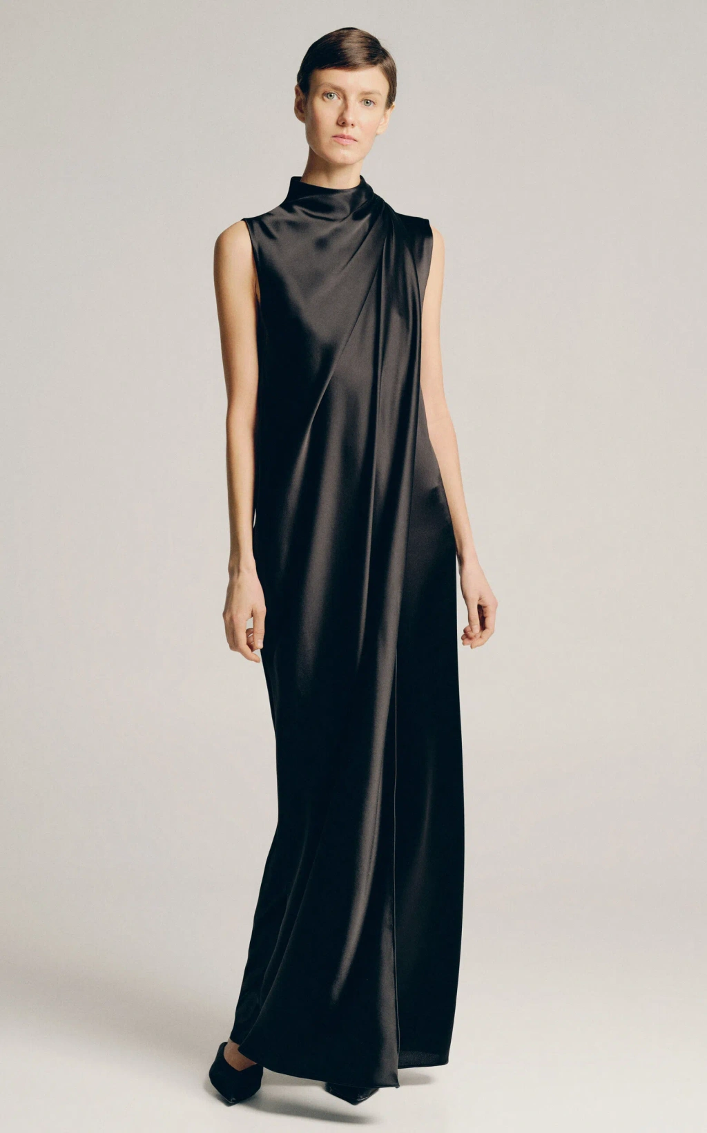 sophie et voila draped satin maxi dress Modest, elegant and unique dresses