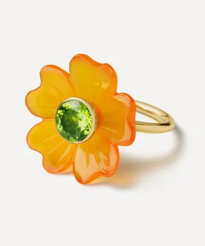Sophie Joanne 14ct Gold Big Signature Flower Ring