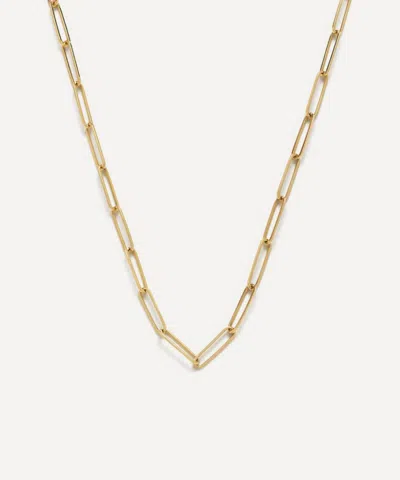 Sophie Joanne 14ct Gold Flat Link Chain Necklace