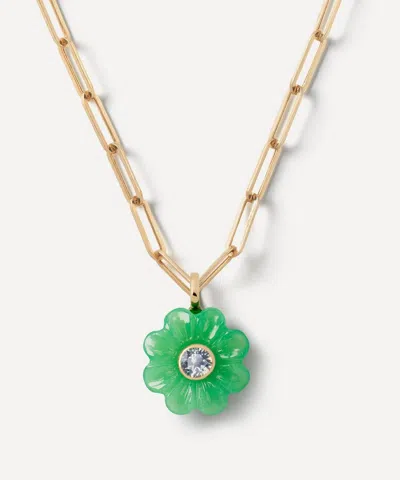 Sophie Joanne 14ct Gold Small Daisy Flower Pendant