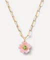 Sophie Joanne 14ct Gold Small Signature Flower Pendant