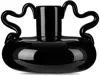 Sophie Lou Jacobsen Black 'le Mouvement' Vase In Opaque Black