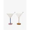 Sophie Lou Jacobsen Piano Glass Cocktail Set Bluenote