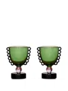 Sophie Lou Jacobsen Coco Cup (set Of Two) In Green