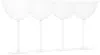 Sophie Lou Jacobsen Cosmo Coupe Set, 4 Pcs In Clear