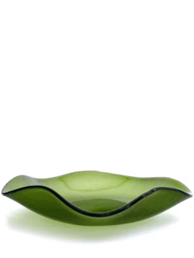 Sophie Lou Jacobsen Curved Edge Plate (19cm) In Green