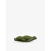 Sophie Lou Jacobsen Olive Petal Large Glass Plate 24cm