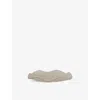 Sophie Lou Jacobsen Opal Petal Large Glass Plate 24cm In Neutral